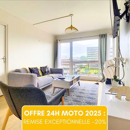 Ideal Groupe - Grands Espaces - 4 Chambres - Parking Gratuit - Proche Centre, Gare & Transports - Wifi - Offre Special De Reduction Jusqu'A -50 Λε Μανς Εξωτερικό φωτογραφία